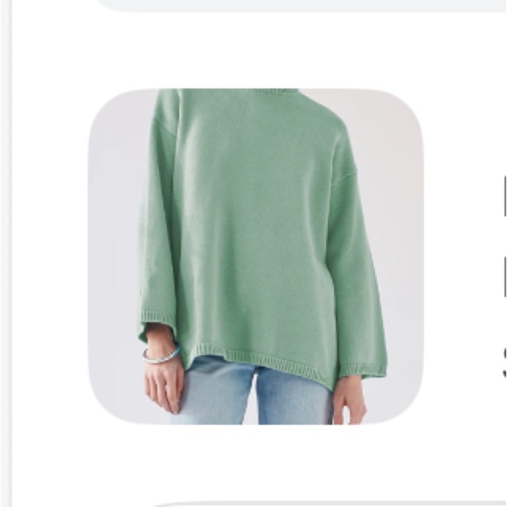 NWT Demylee Ranier Cotton Sweater